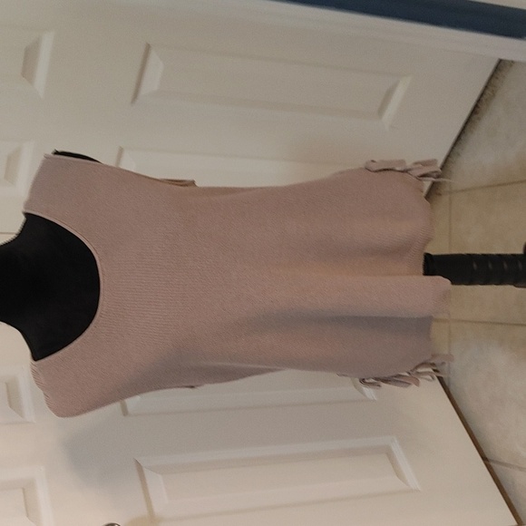 Time & Tru Gray Thick Tank Ties On Sides Large EUC - Picture 10 of 11